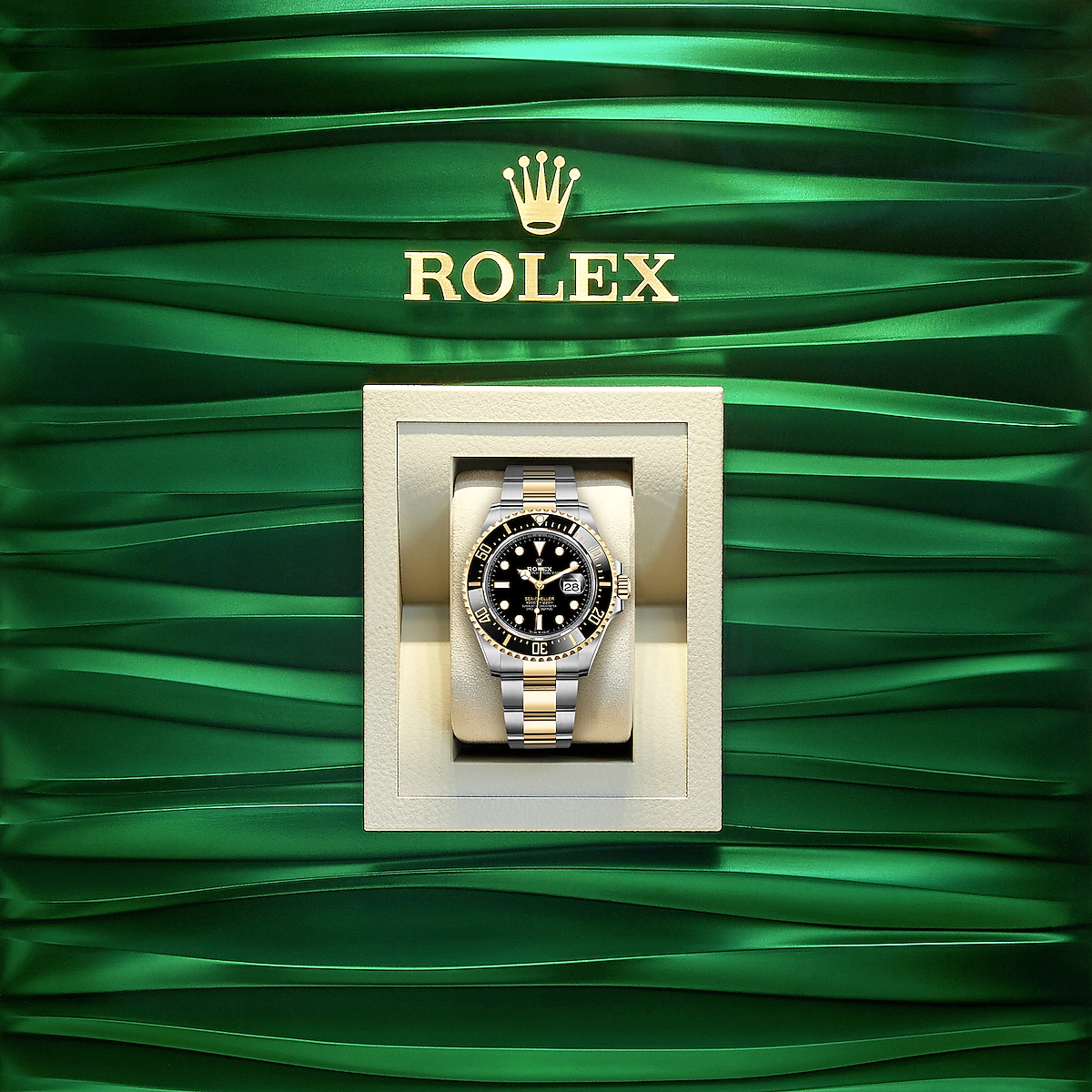 Rolex Sea-Dweller, Stainless Steel and 18k Yellow Gold, 43mm, Ref# 126603-0001 - Image 8