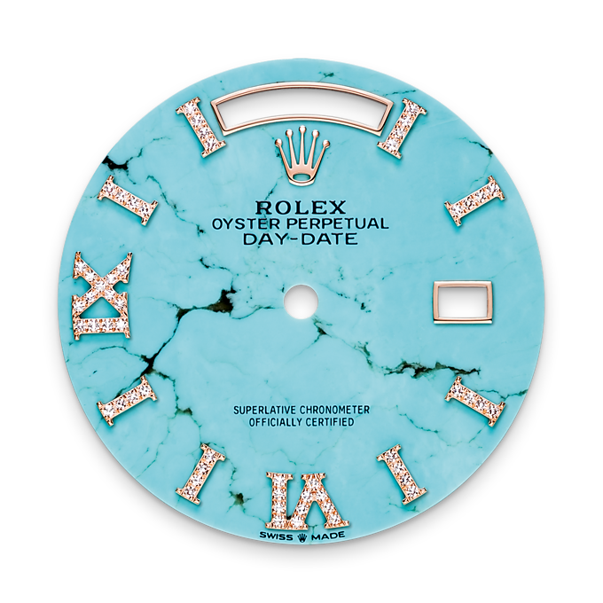 Rolex Day-Date 36, 18k Everose Gold with Diamond-set, 36mm, Ref# 128235-0064 - Image 2