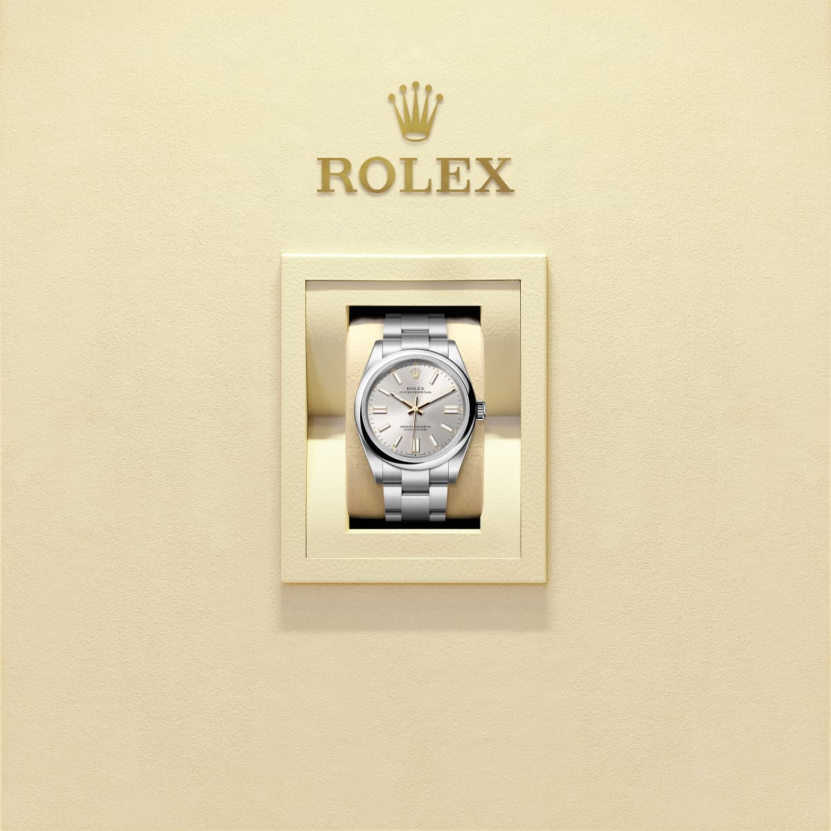 Unworn 2025, Rolex Oyster Perpetual, Oystersteel 41mm, Silver dial, Domed Oyster, Ref# 134300-0001, box and papers - Image 4
