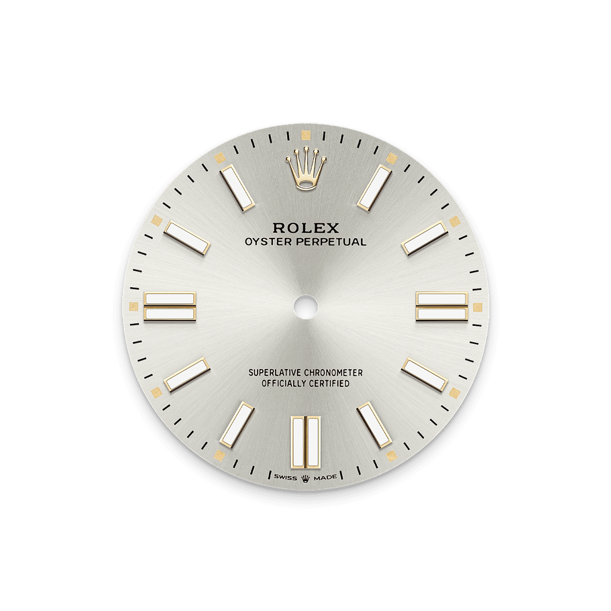 Unworn 2025, Rolex Oyster Perpetual, Oystersteel 41mm, Silver dial, Domed Oyster, Ref# 134300-0001, box and papers - Image 2