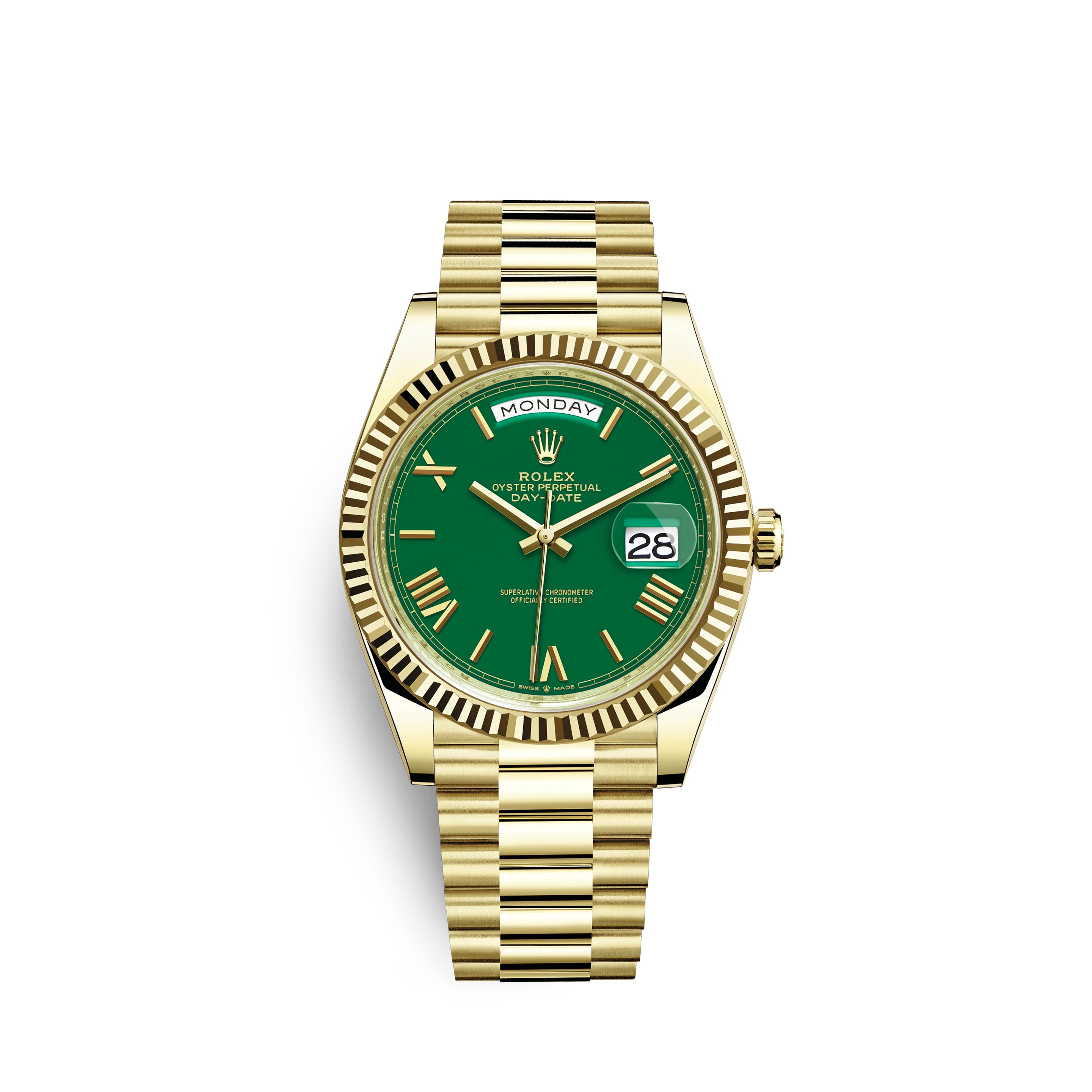 Rolex Day-Date 40mm, 18k Yellow Gold, Ref# 228238-0061