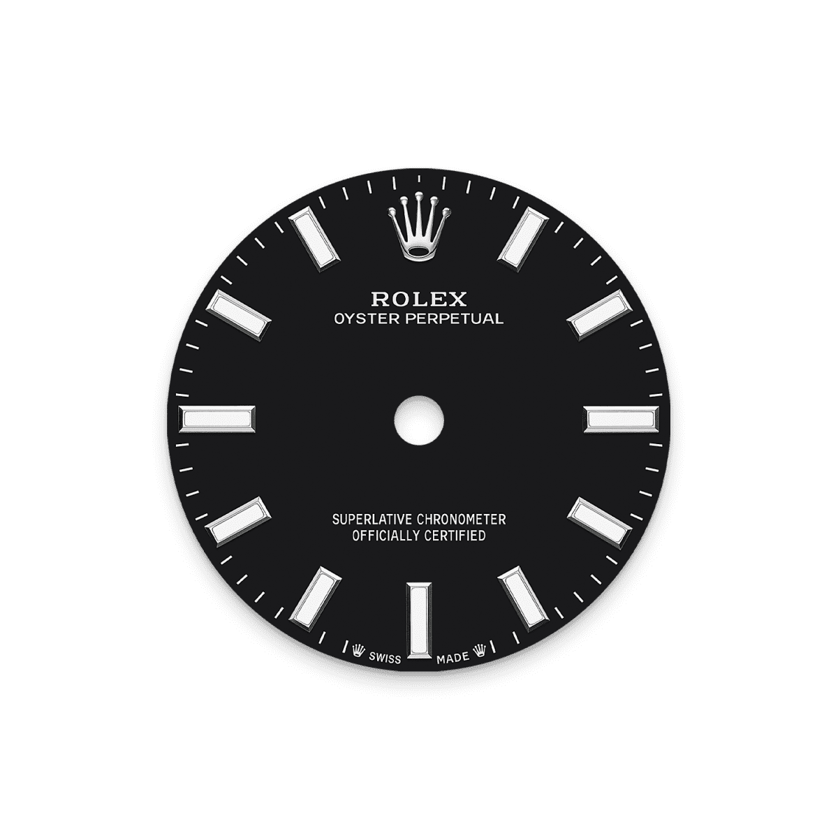 Unworn 2025, Rolex Oyster Perpetual, Oystersteel, 28mm, Black dial, Domed Oyster, Ref# 276200-0010, box and papers - Image 2