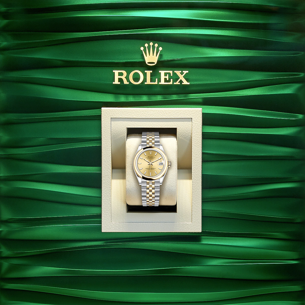 Rolex Datejust 31, Oystersteel and Yellow Gold, Ref# 278243-0014 - Image 4