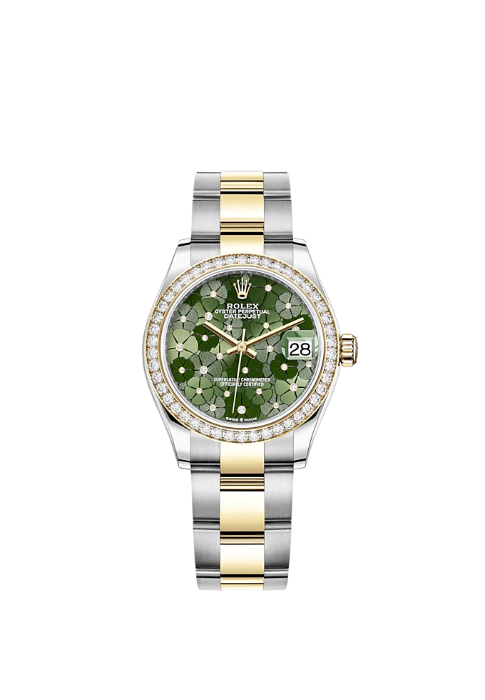 Rolex Datejust 31mm, Oystersteel and 18k Yellow Gold with Diamonds, Ref# 278383rbr-0031 - Image 2