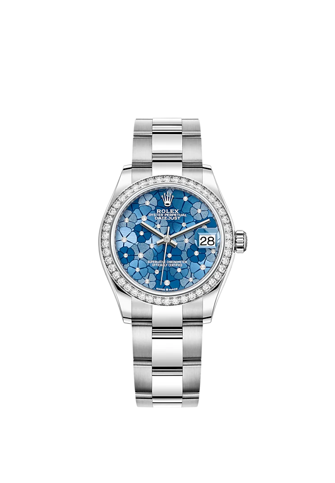 Rolex Datejust 31mm, Oystersteel and 18k White Gold with Diamonds, Ref# 278384rbr-0039 - Image 2