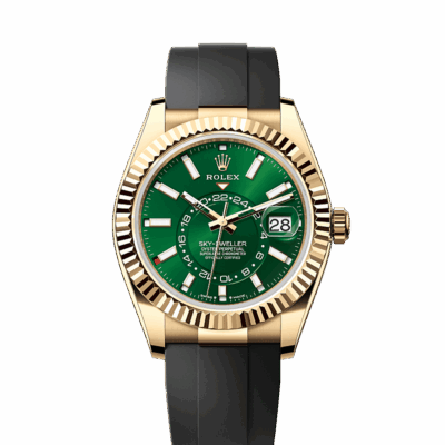 Unworn 2025, Rolex Sky-Dweller, 42mm, 18k Yellow Gold, Ref# 336238-0004, box & papers