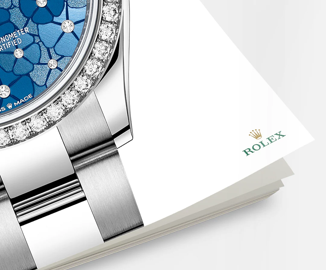 Rolex Datejust 31mm, Oystersteel and 18k White Gold with Diamonds, Ref# 278384rbr-0039 - Image 6