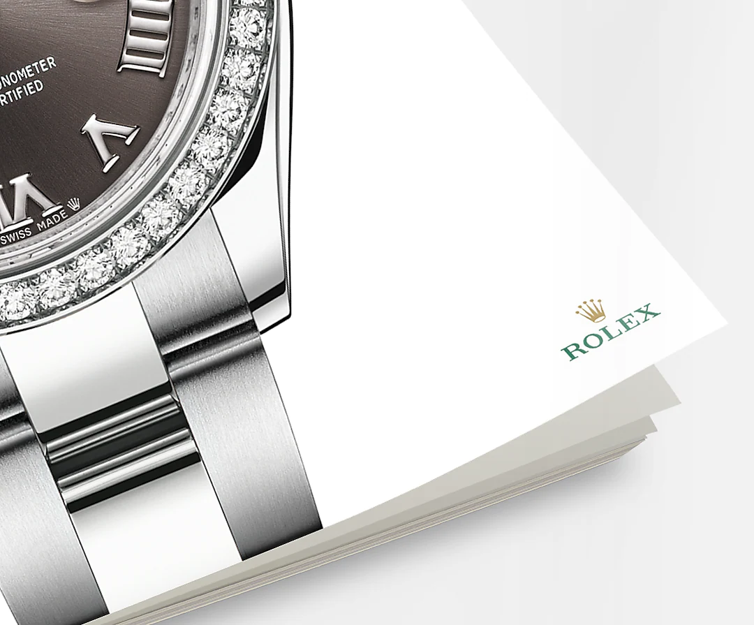 Rolex Lady-Datejust 28, Oystersteel and 18k White Gold, Ref# 279384RBR-0016 - Image 5