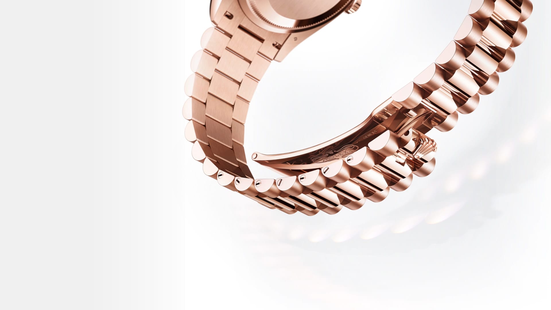 Unworn 2025, Rolex Day-Date 36, 18k Everose Gold and Diamond-set, 36mm, Ref# 128345rbr-0085, box and papers - Image 4