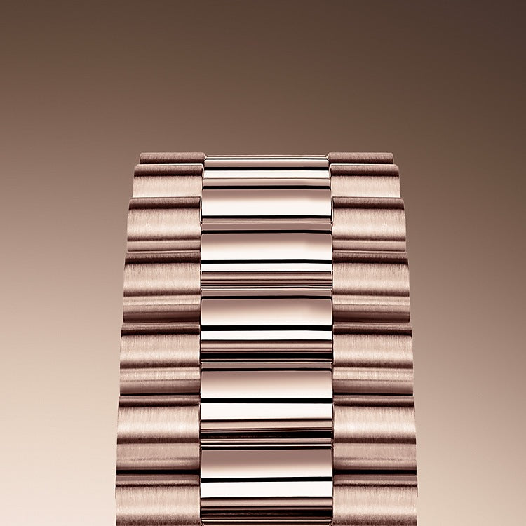 Rolex Lady-Datejust 28, 18kt Everose Gold and diamonds, Ref# 279135RBR-0023 - Image 4