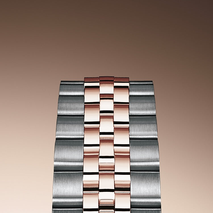 Rolex Lady-Datejust 28, Oystersteel and 18k Everose Gold, Ref# 279171-0023 - Image 4