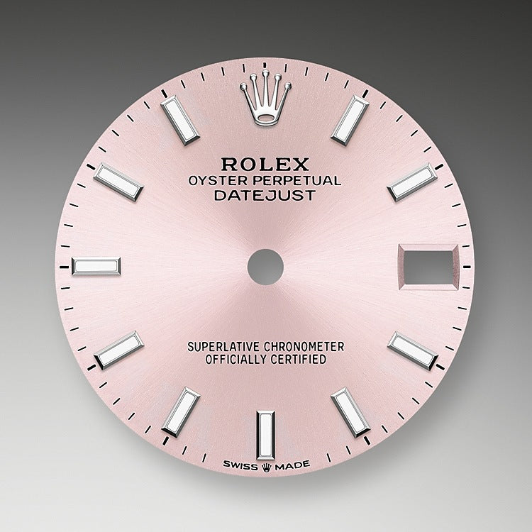 Rolex Lady-Datejust 28, Oystersteel and 18k White Gold, Ref# 279384RBR-0001 - Image 2