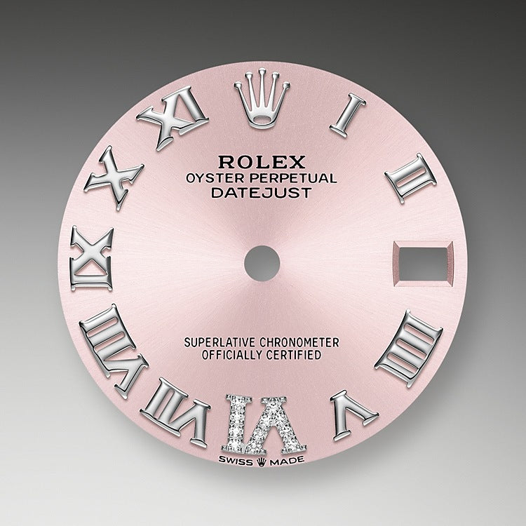 Rolex Datejust 31, Oystersteel, 18kt White Gold and diamonds, Ref# 278384RBR-0028 - Image 2