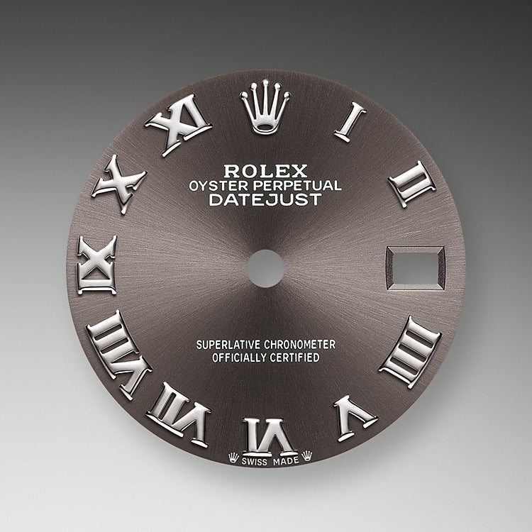 Rolex Lady-Datejust 28, Oystersteel and 18k White Gold, Ref# 279384RBR-0016 - Image 2