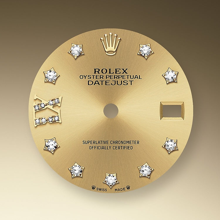 Rolex Lady-Datejust 28, Oystersteel and 18k Yellow Gold, Ref# 279383RBR-0022 - Image 2