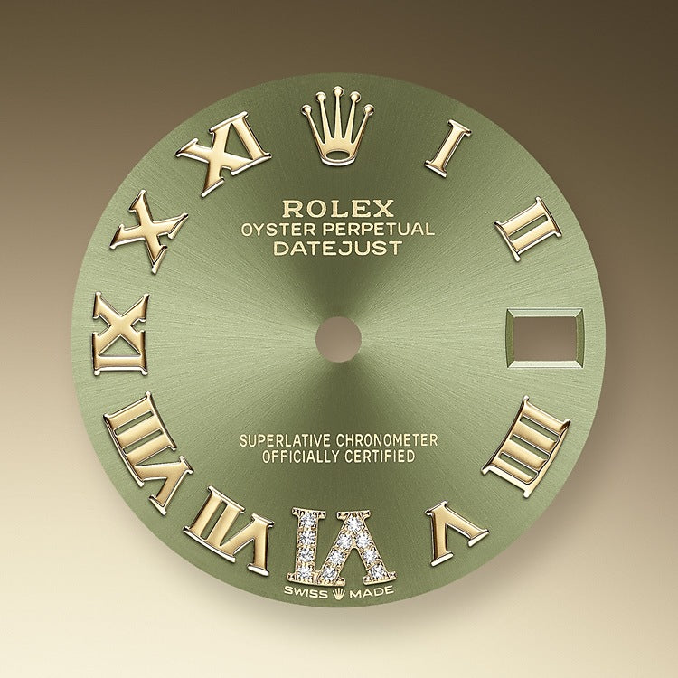 Rolex Datejust 31, Oystersteel, 18kt Yellow Gold and diamonds, Ref# 278383RBR-0016 - Image 2