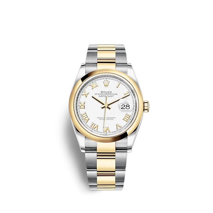 Rolex Datejust 36 Oystersteel and yellow gold Ref# 126203-0030