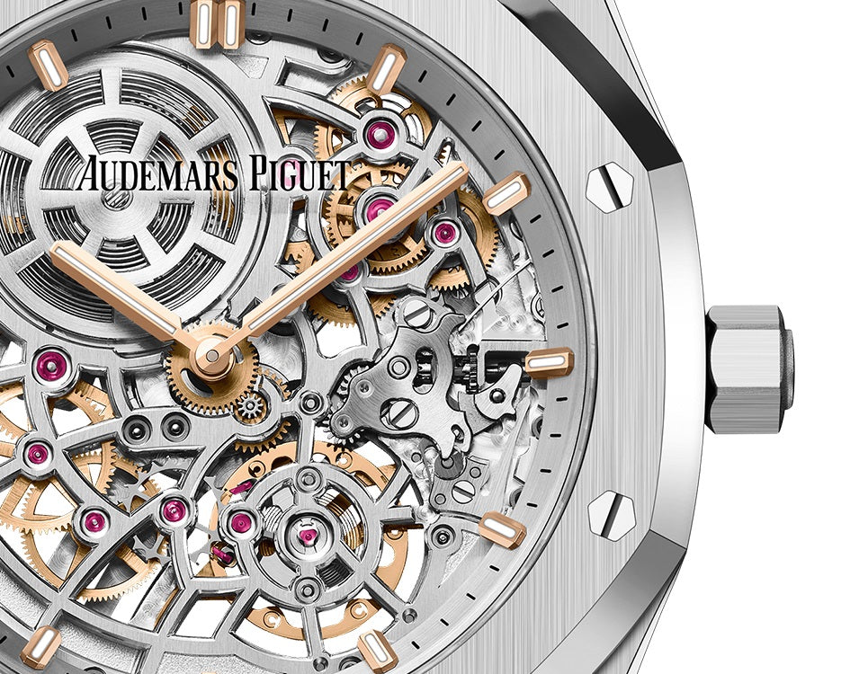 Audemars Piguet Royal Oak "JUMBO" EXTRA-THIN OPENWORKED "50TH ANNIVERSARY" Ref# 16204ST.OO.1240ST.01 - Image 3