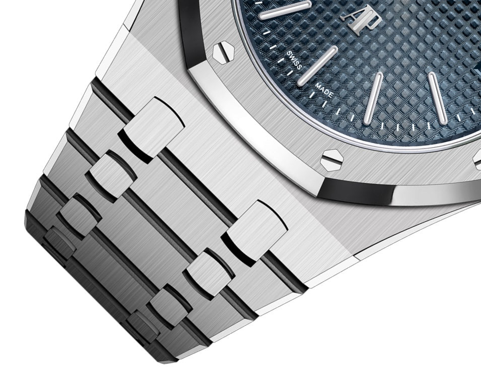 Audemars Piguet Royal Oak "JUMBO" EXTRA-THIN "50TH ANNIVERSARY" Ref# 16202ST.OO.1240ST.01 - Image 4