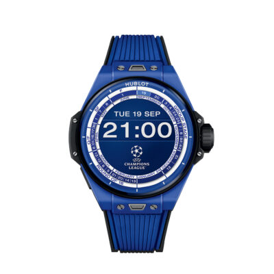 Hublot Big Bang E GEN3 UEFA CHAMPIONS LEAGUE, Blue Ceramic, 44mm, Ref# 450.EX.1100.RX.UCL23