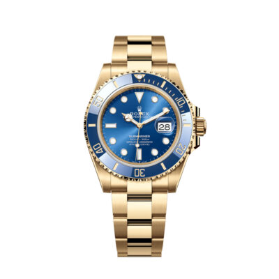 Rolex Submariner Date, 18k Yellow Gold, 41mm, Ref# 126618lb-0002
