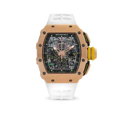 Richard Mille RM 11-03 18K Rose Gold, Skeleton Dial, 44 mm
