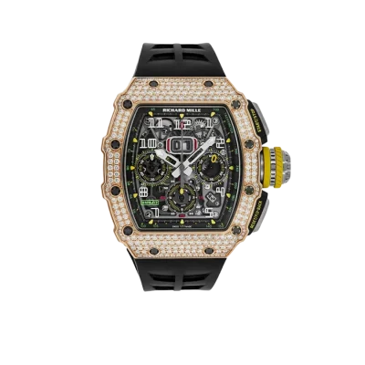 Richard Mille RM 11-03 Flyback Chronograph Diamond Set Rose Gold