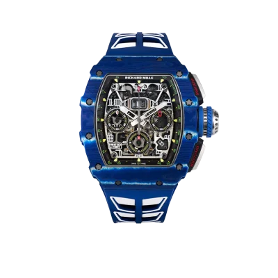 Richard Mille RM 11-03 “Jean Todt”, NTPT Blue & Black Carbon, Skeleton Dial, 50 mm