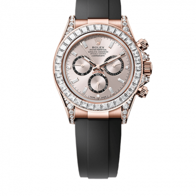 Rolex Cosmograph Daytona Oyster, 40 mm, Everose gold and diamonds