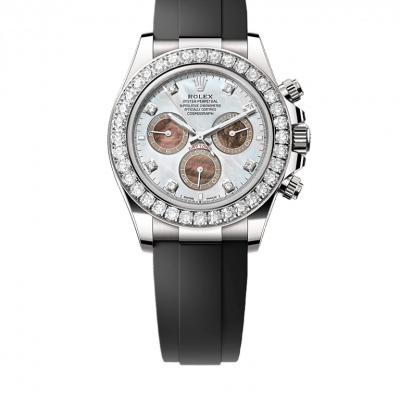 Rolex Cosmograph Daytona Oyster 40 mm white gold and diamonds