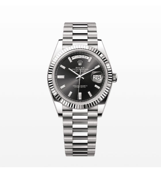 Rolex Day-Date, 36mm, Platinum, Ref# 128236